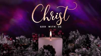 Advent Wreath Christ