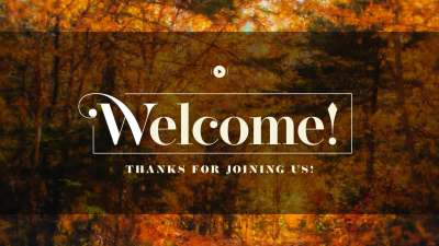 Autumn Vibes Welcome Stream