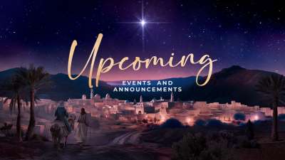 Christmas Journey Upcoming