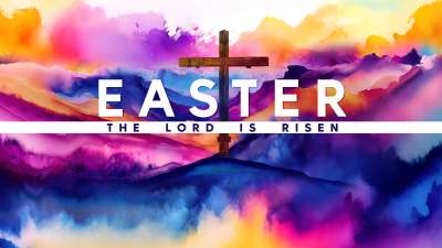 Easter Color Easter Title