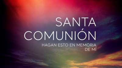 Vivid Skies Communion Spanish