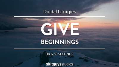 Digital Liturgy Beginnings: Give