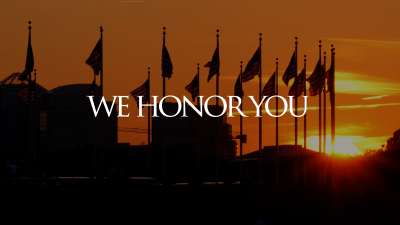 We Honor You: Veterans Day